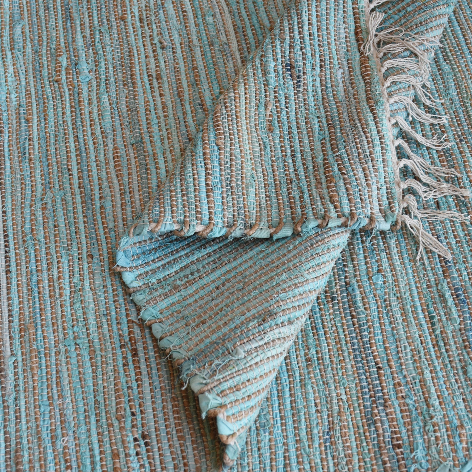 ARYA RUG - Hemp / Recycled Fabric