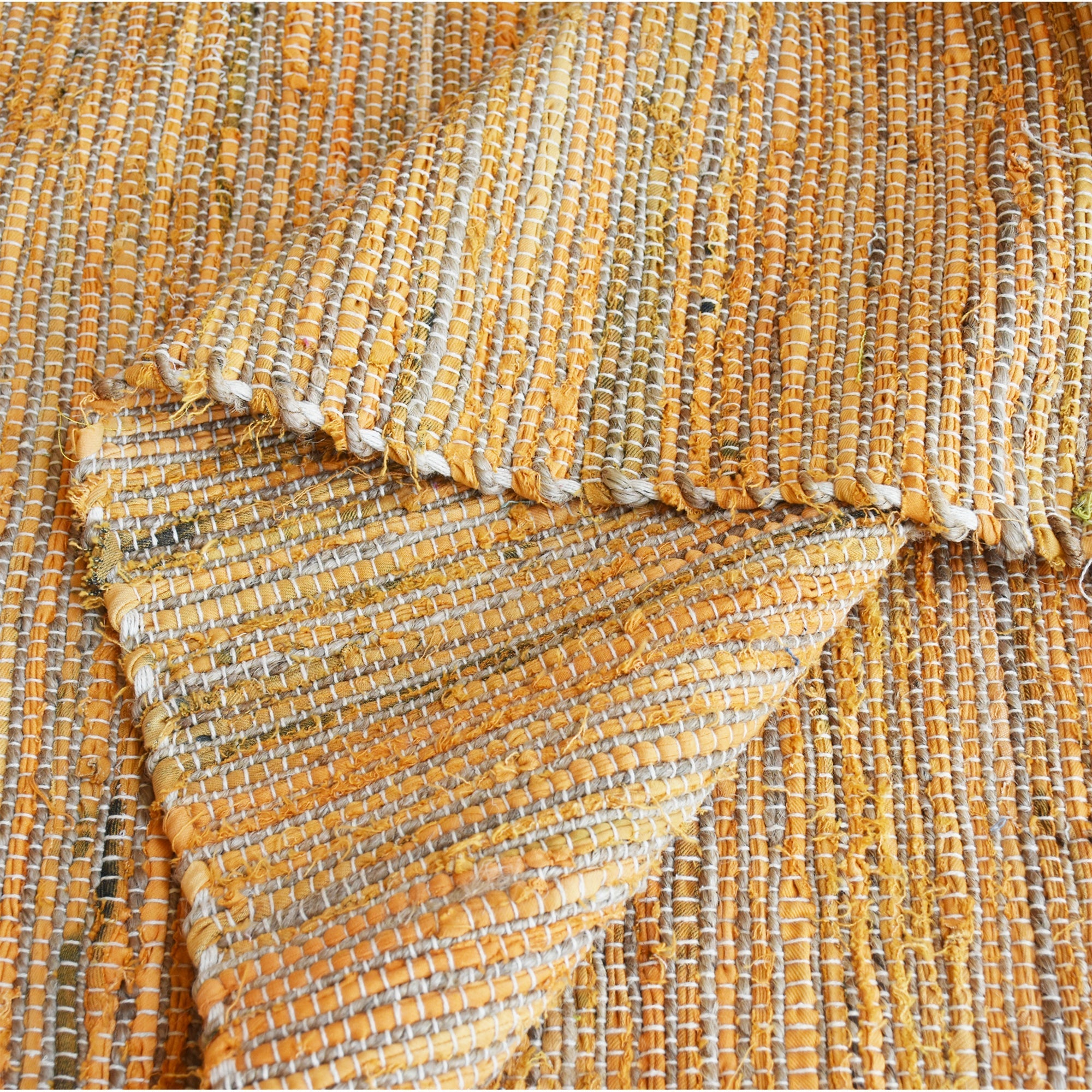 ARYA RUG - Hemp / Recycled Fabric