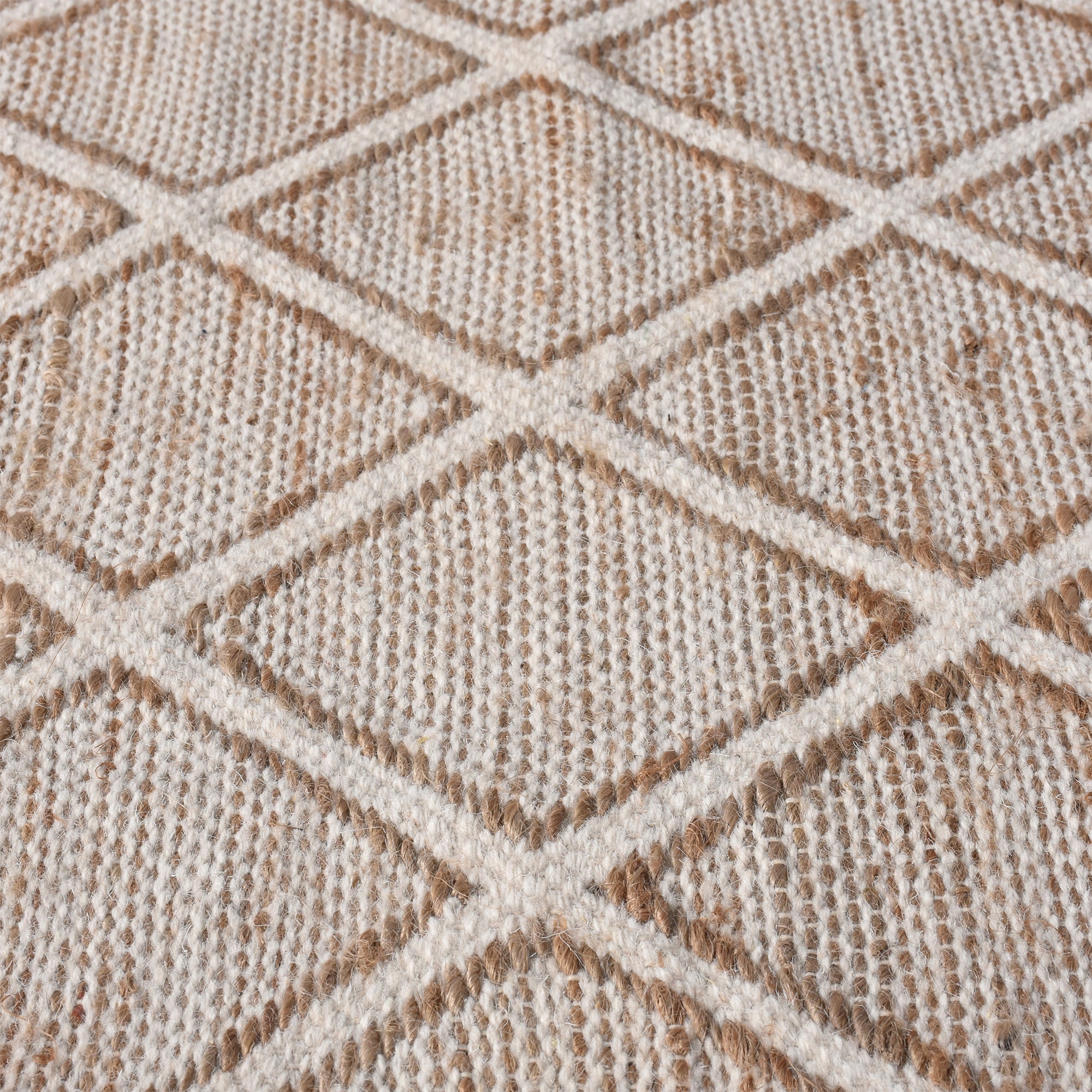 ATERNO RUG - NATURAL/IVORY - JUTE/WOOL