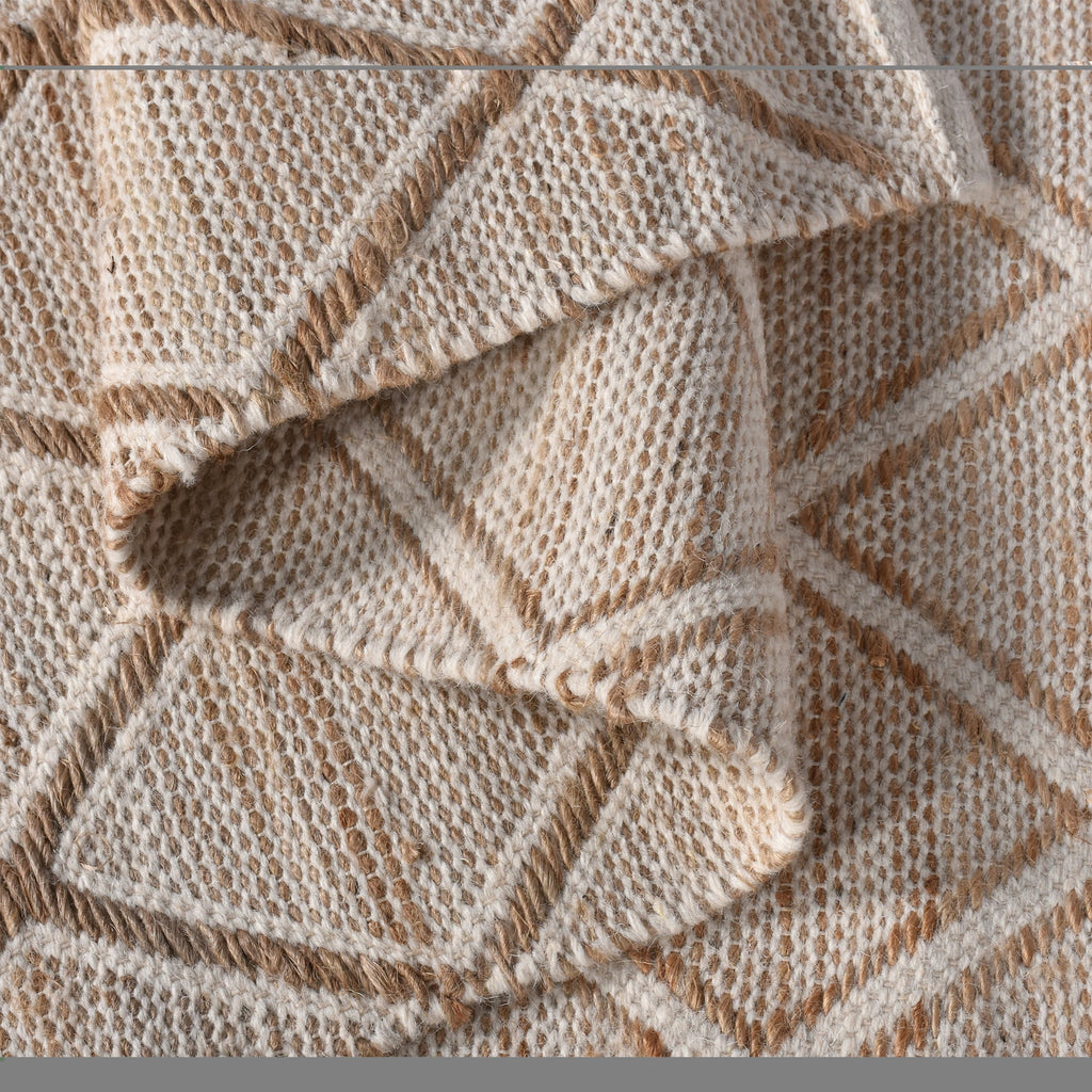 ATERNO RUG - NATURAL/IVORY - JUTE/WOOL