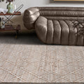 ATERNO RUG - NATURAL/IVORY - JUTE/WOOL