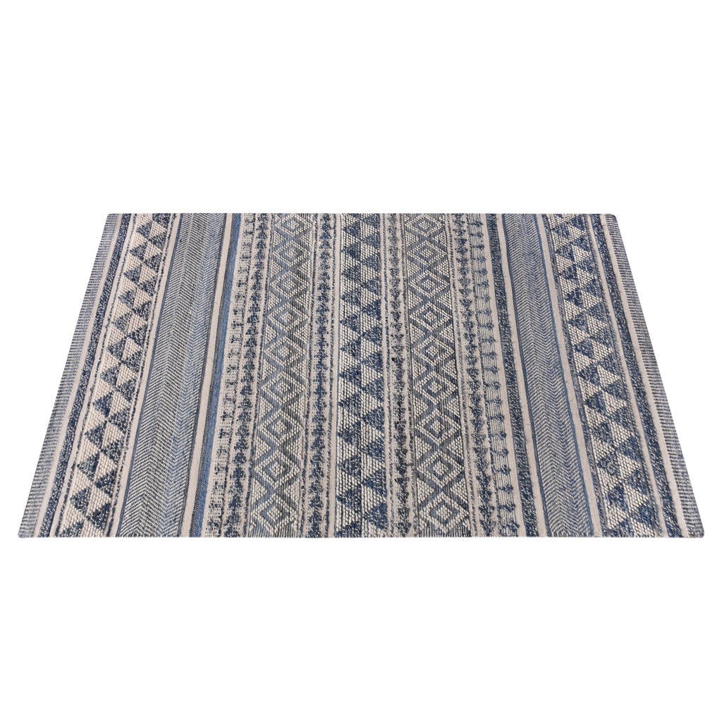 AZOV RUG - DENIM/ WOOL