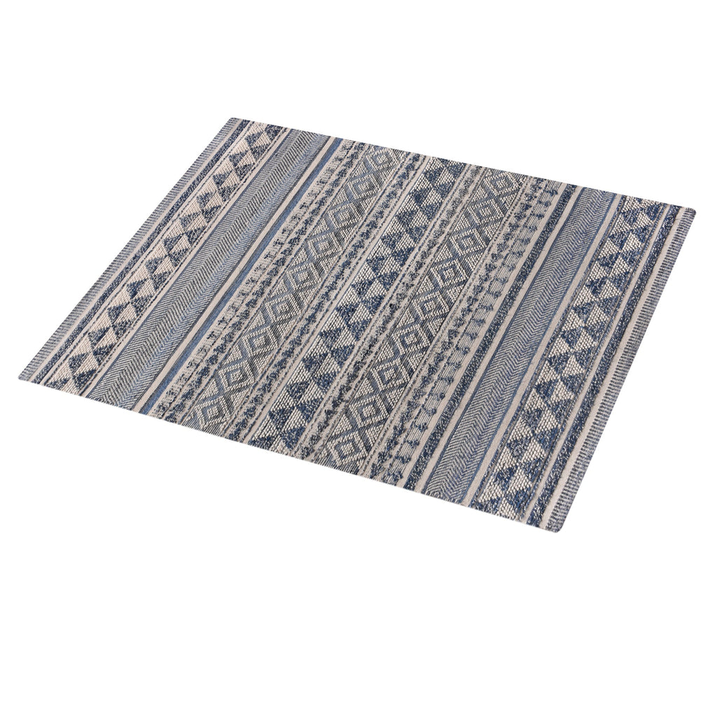 AZOV RUG - DENIM/ WOOL