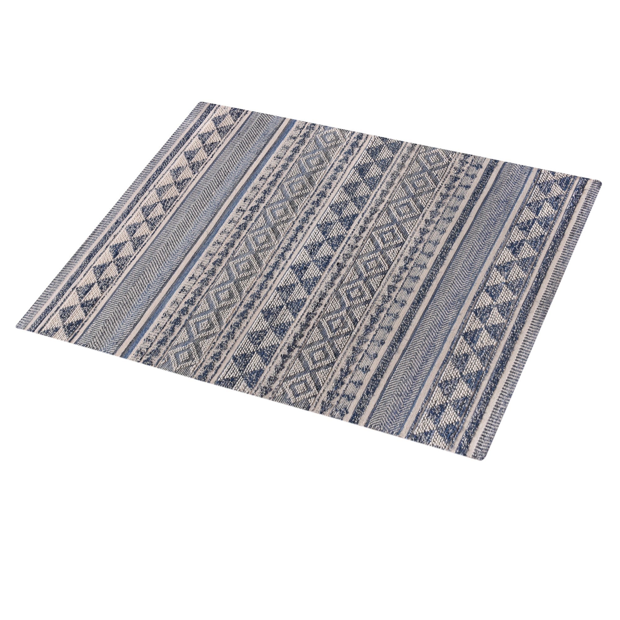 AZOV RUG - DENIM/ WOOL