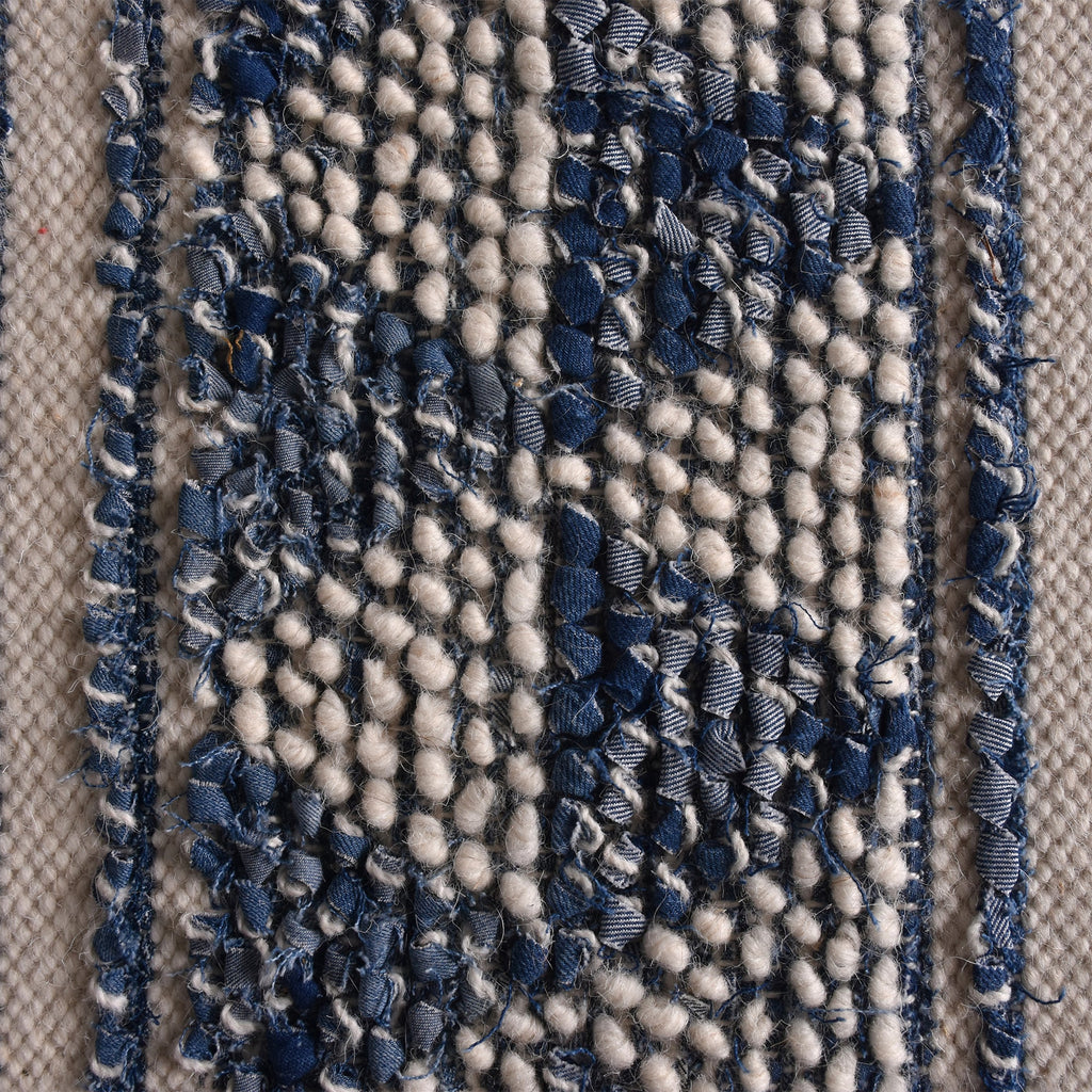 AZOV RUG - DENIM/ WOOL
