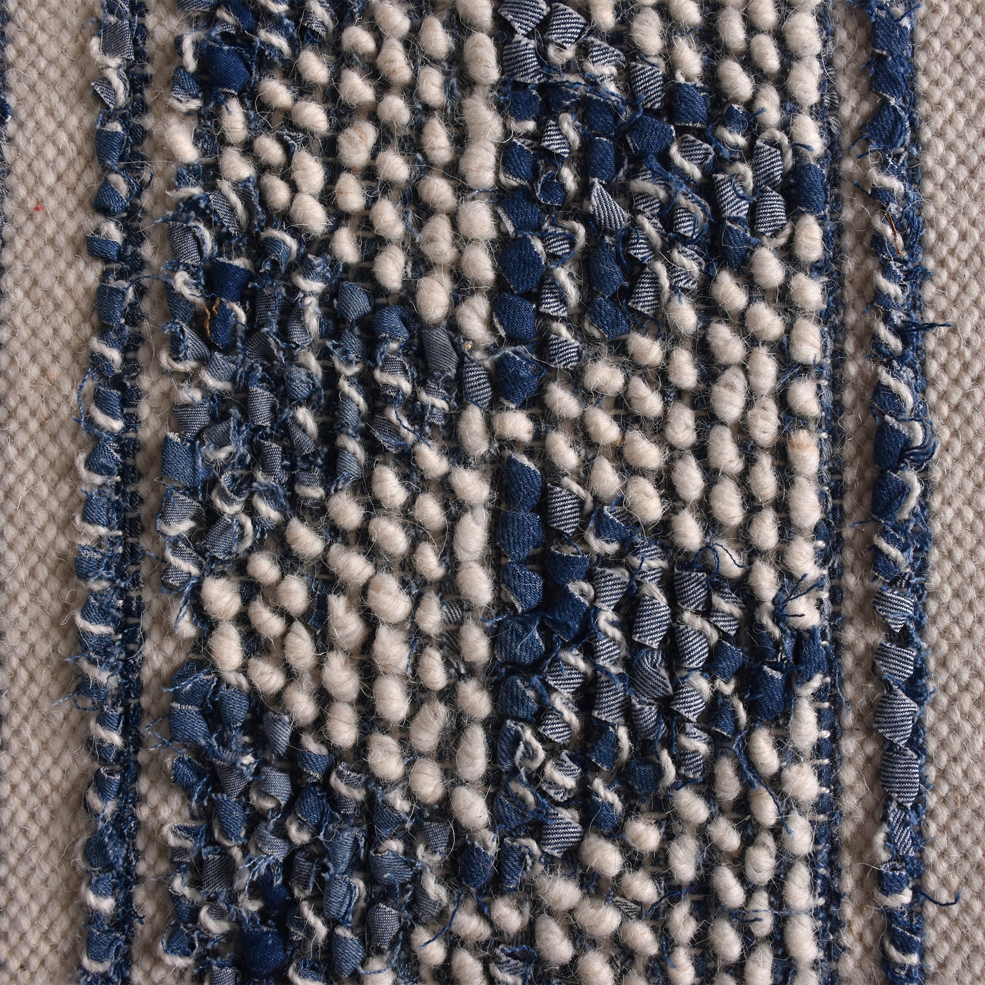 AZOV RUG - DENIM/ WOOL
