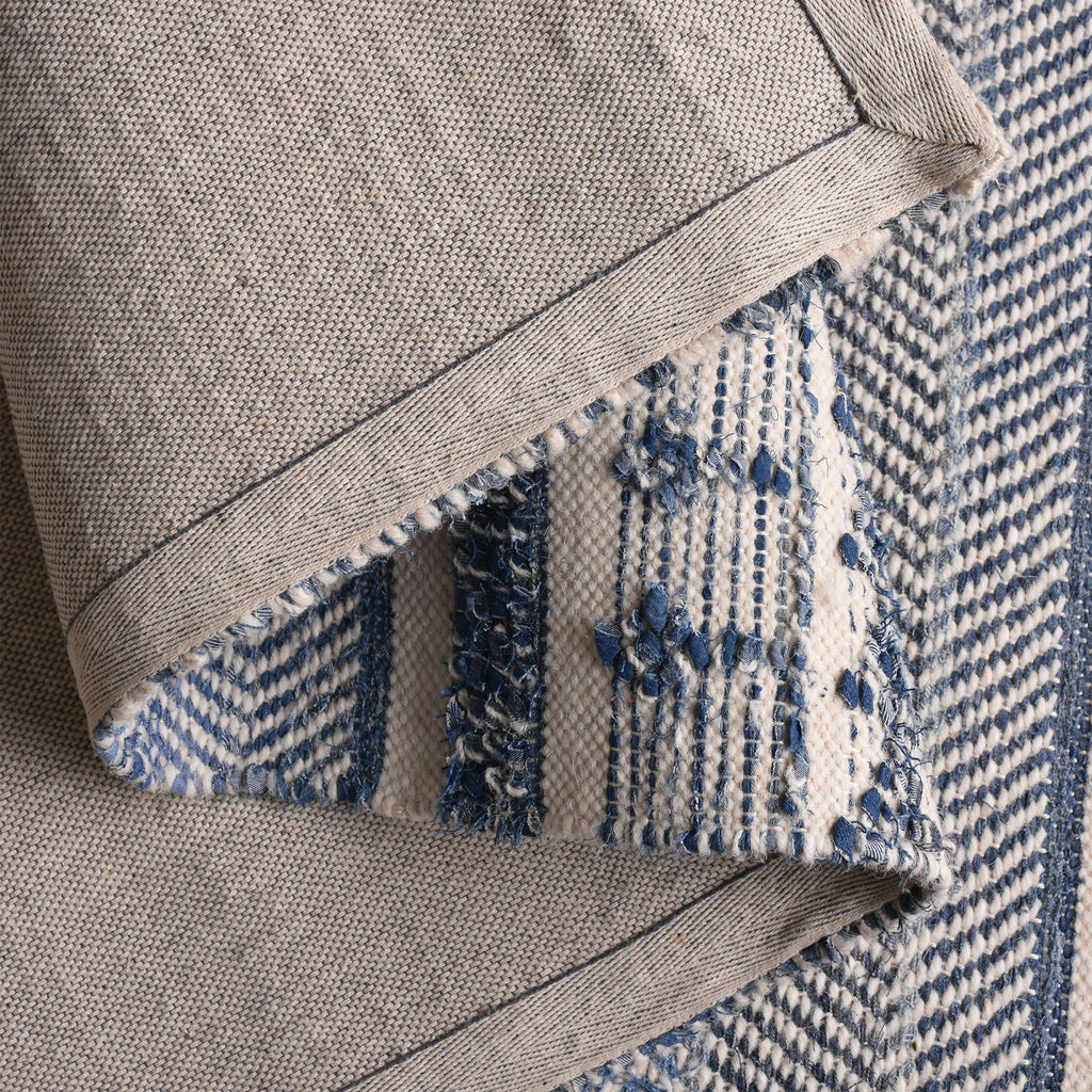 AZOV RUG - DENIM/ WOOL