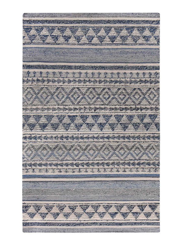 AZOV RUG - DENIM/ WOOL