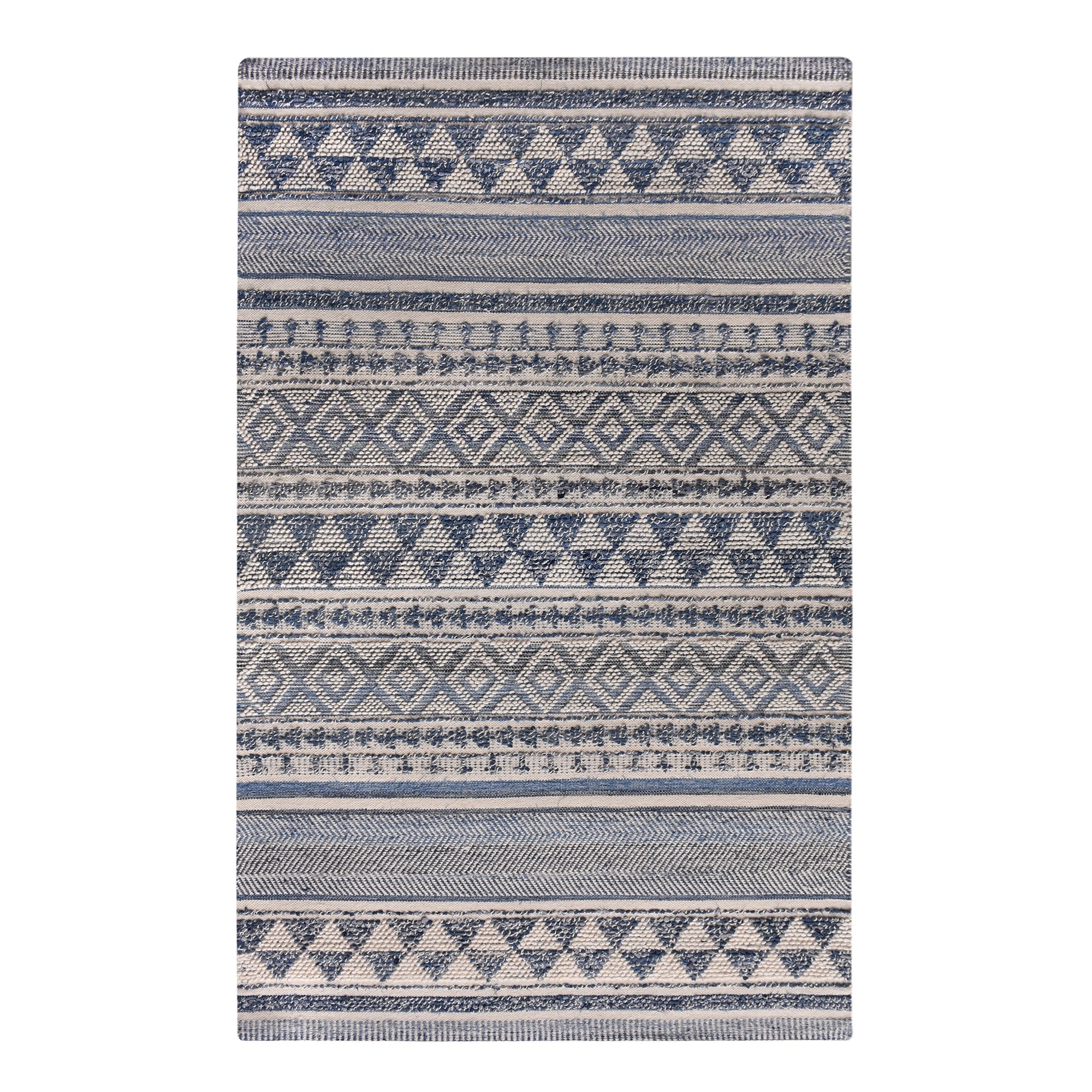 AZOV RUG - DENIM/ WOOL