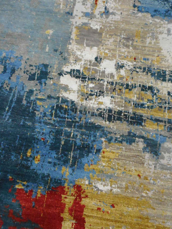 ABSTRA RUG - WOOL/ VISCOSE
