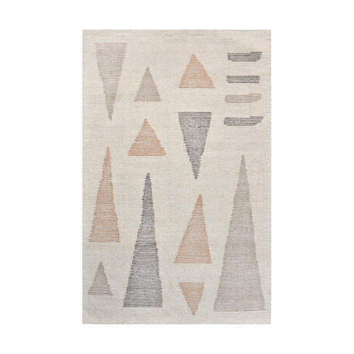 BAFING RUG - IVORY/MULTI - WOOL - HAND WOVEN, OVER TUFTED