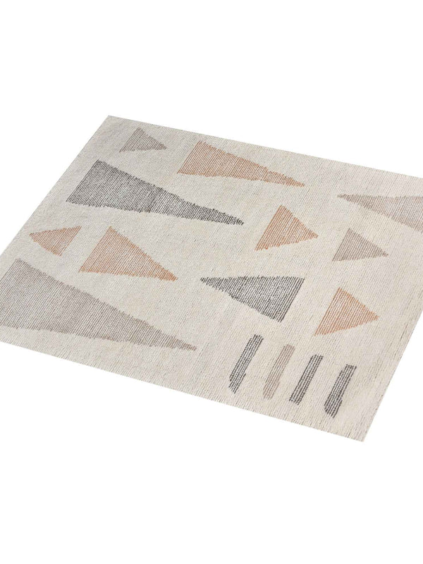 BAFING RUG - IVORY/MULTI - WOOL - HAND WOVEN, OVER TUFTED