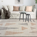 BAFING RUG - IVORY/MULTI - WOOL - HAND WOVEN, OVER TUFTED