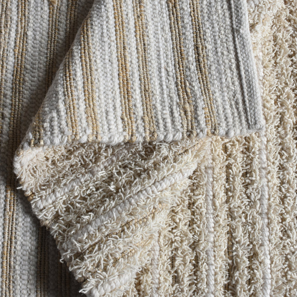 BAKUN RUG - WOOL/ JUTE