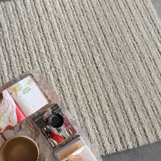 BAKUN RUG - WOOL/ JUTE
