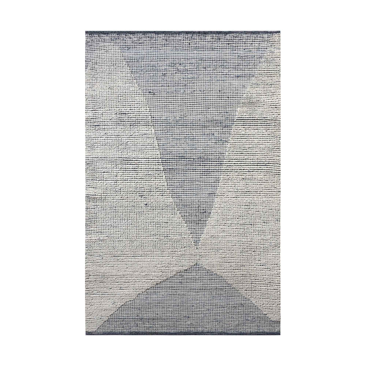Monolith & Heart Banksia Hand-Woven Reclaimed Denim & Wool Rug, Blue