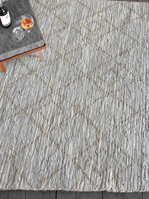 BARGO RUG - Leather / Hemp
