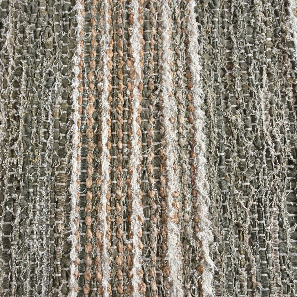 BENTO RUG - NATURAL/BEIGE - DENIM/COTTON SALVAGE