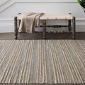 BENTO RUG - NATURAL/BEIGE - DENIM/COTTON SALVAGE