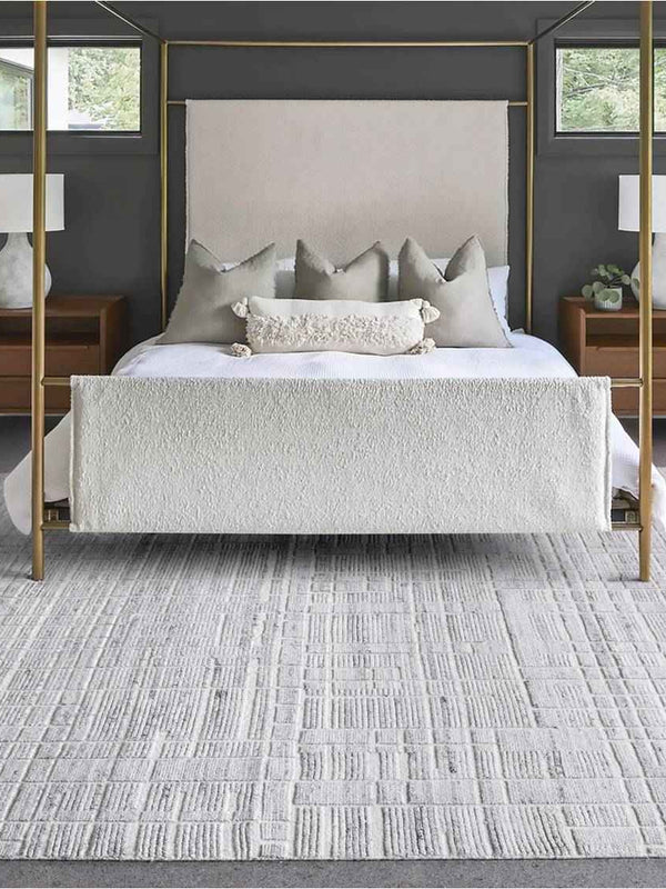 BEONHO RUG - BEIGE/IVORY - HAND KNOTTED - WOOL