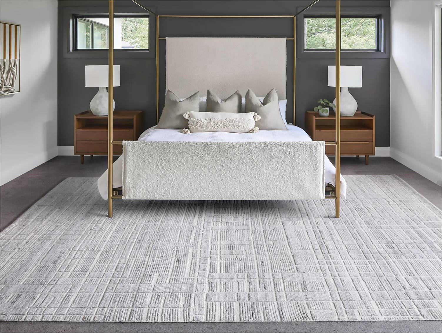 BEONHO RUG - BEIGE/IVORY - HAND KNOTTED - WOOL