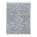 Area Rug, Bedroom Rug, Living Room Rug, Living Area Rug, Indian Rug, Office Carpet, Office Rug, Shop Rug Online, Hemp, Wool, Blue, Natural White, Punja, Flat Weave, Traditional