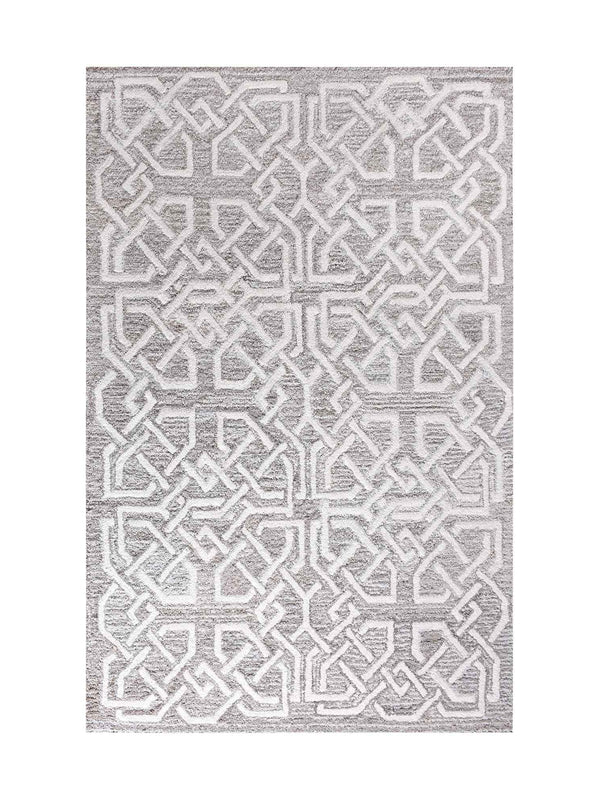 BOTNER-II RUG - BEIGE/IVORY - HAND TUFTED - WOOL + DENIM
