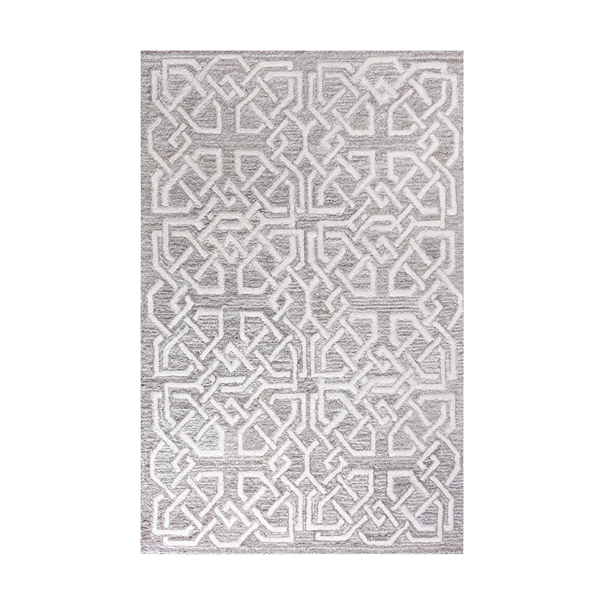 BOTNER-II RUG - BEIGE/IVORY - HAND TUFTED - WOOL + DENIM