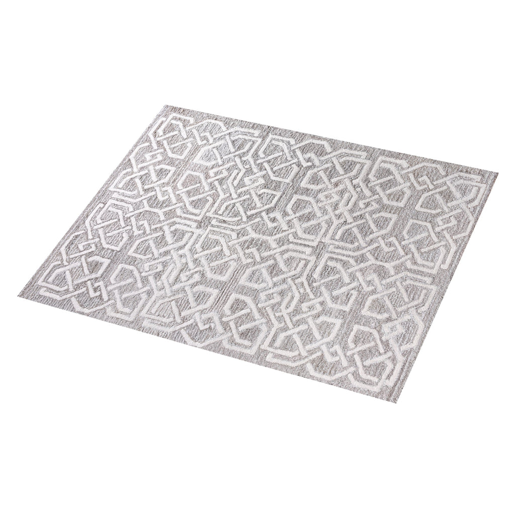 BOTNER-II RUG - BEIGE/IVORY - HAND TUFTED - WOOL + DENIM