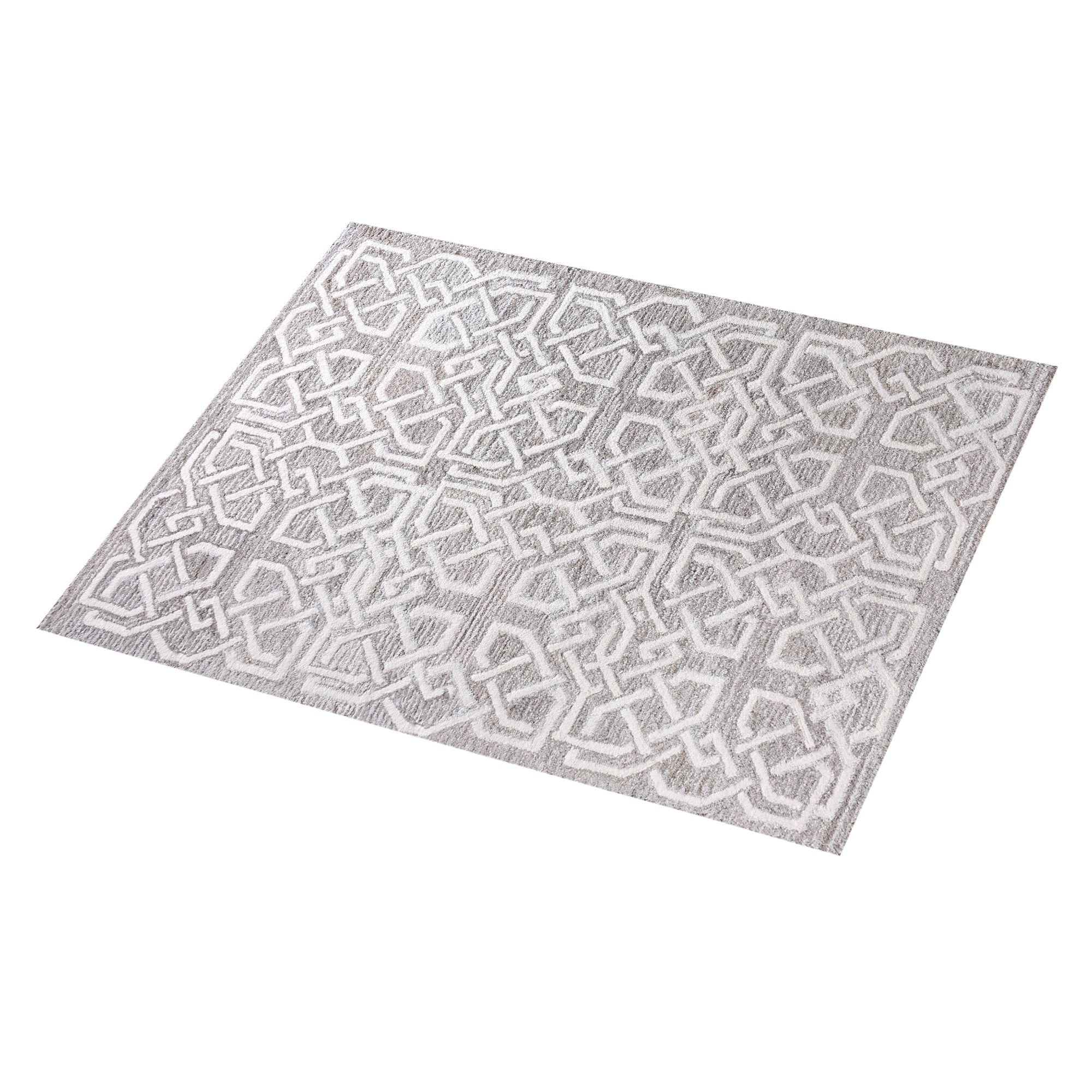 BOTNER-II RUG - BEIGE/IVORY - HAND TUFTED - WOOL + DENIM