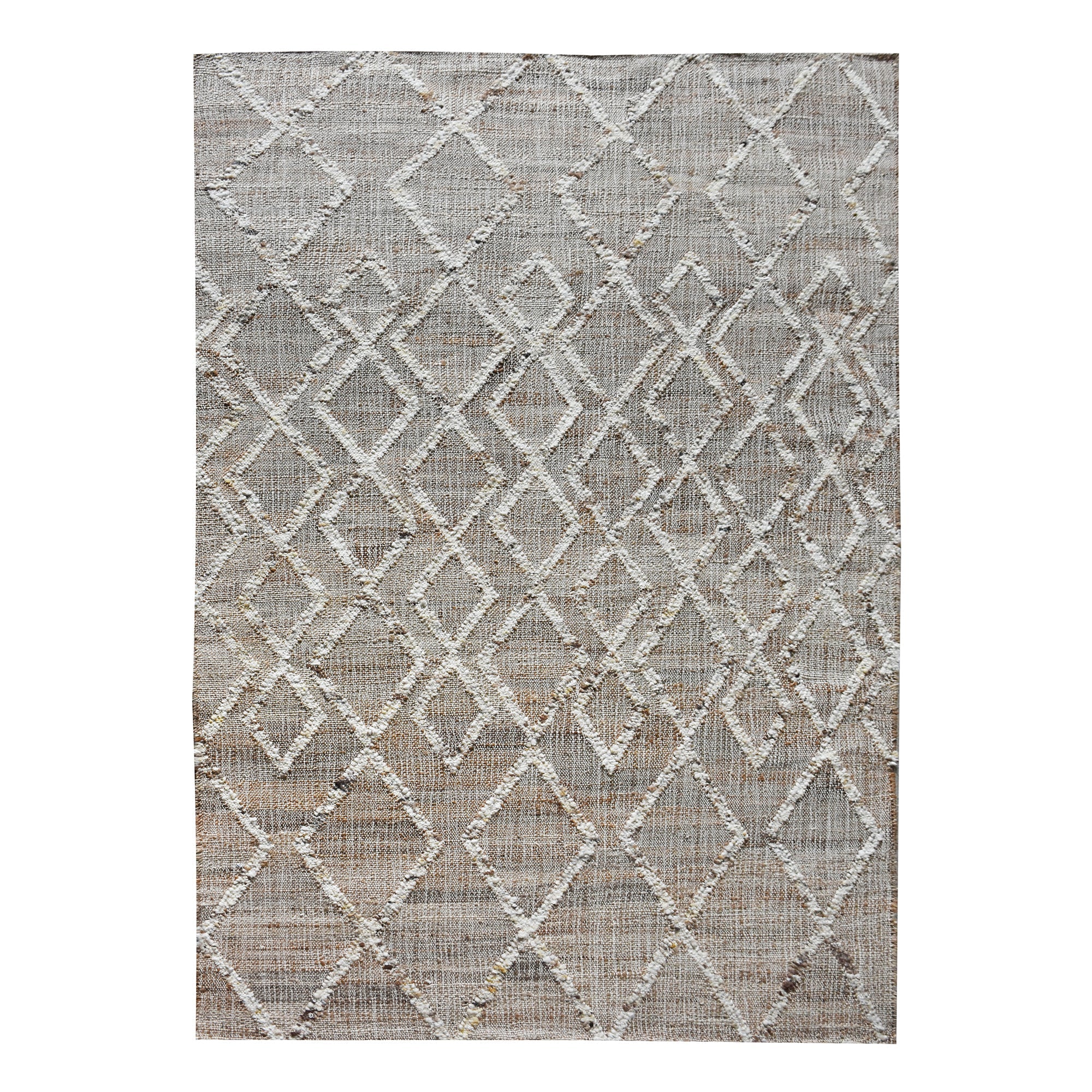 Area Rug, Bedroom Rug, Living Room Rug, Living Area Rug, Indian Rug, Office Carpet, Office Rug, Shop Rug Online, Hemp, Wool, Natural, Natural White, Punja, Flat Weave, Textured