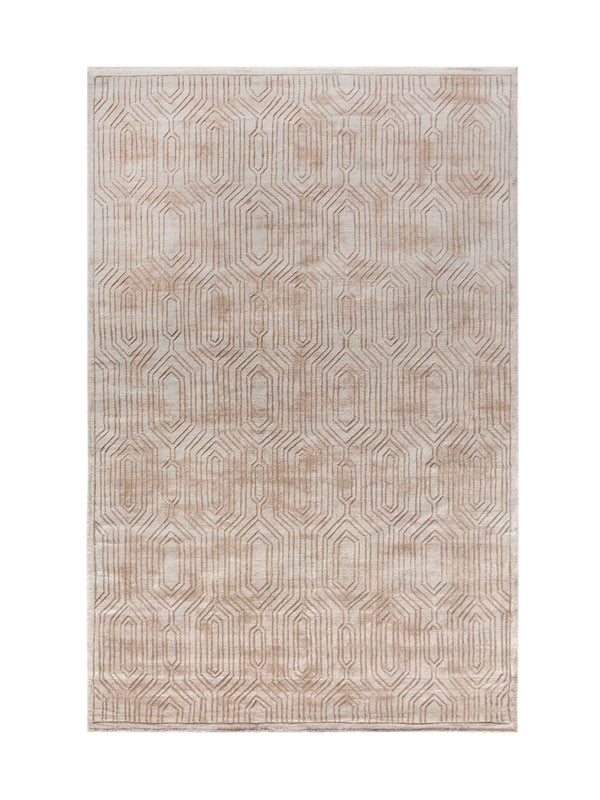 CARICOM RUG - VISCOSE/ BEIGE