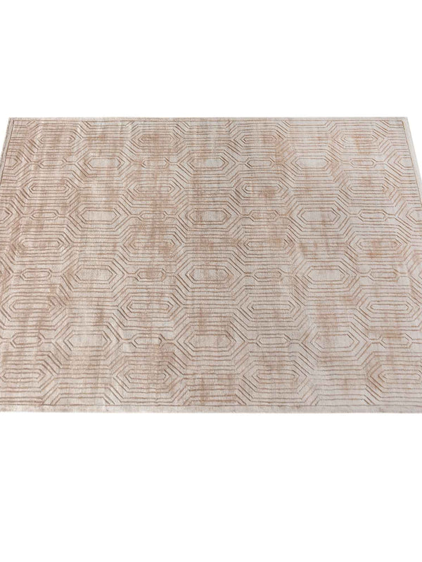 CARICOM RUG - VISCOSE/ BEIGE