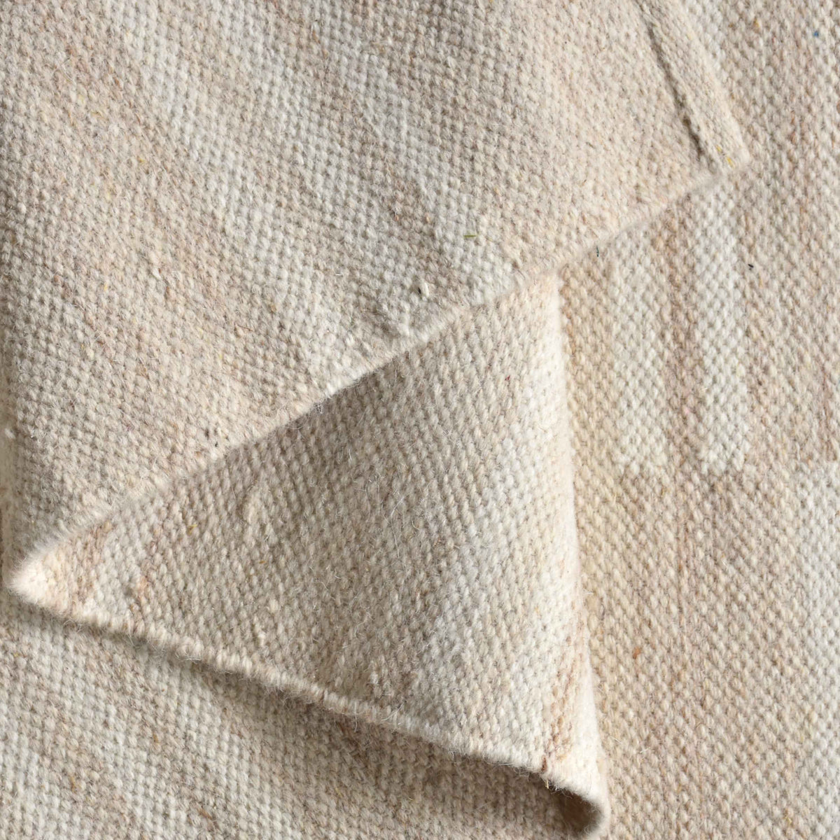 Monolith & Heart Cheremshan Hand-Woven Wool Rug, Ivory