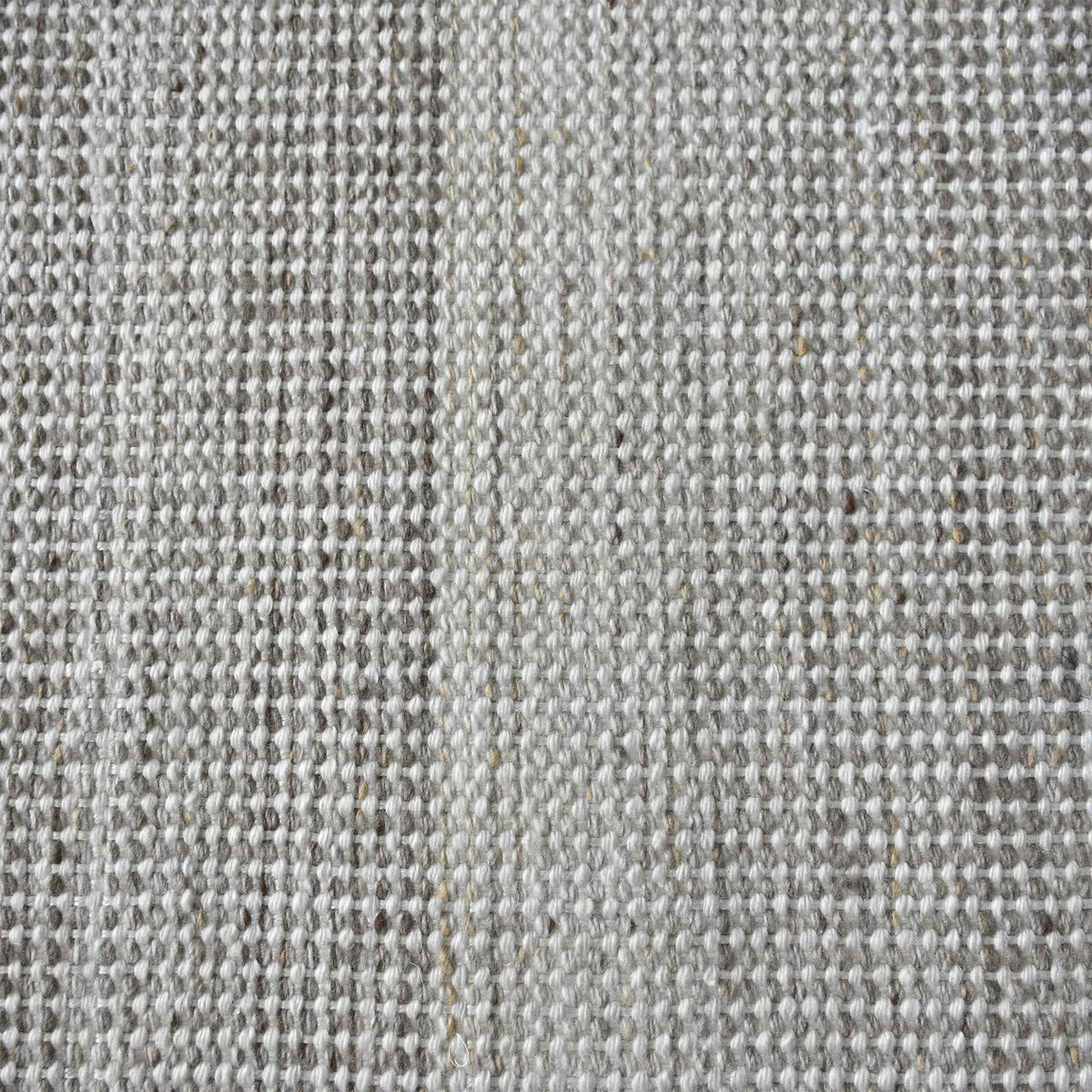Monolith & Heart Cima Punja Kelim Recycled PET Rug, Taupe & Natural White