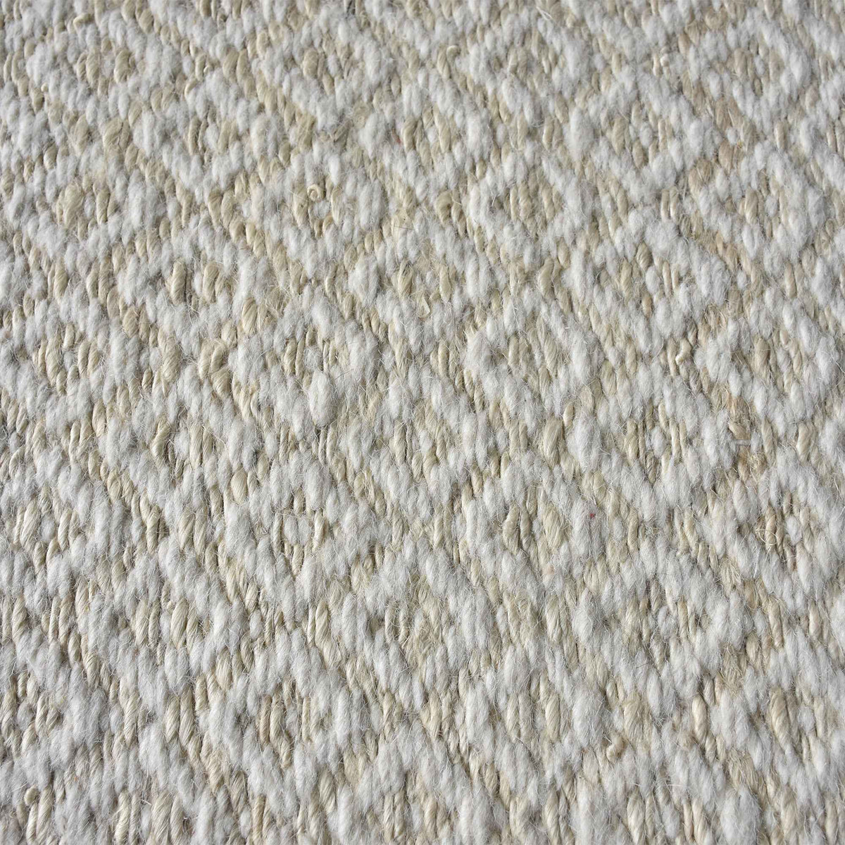 Monolith & Heart Colebrook Hand-Woven Jute & Wool Rug, Natural White