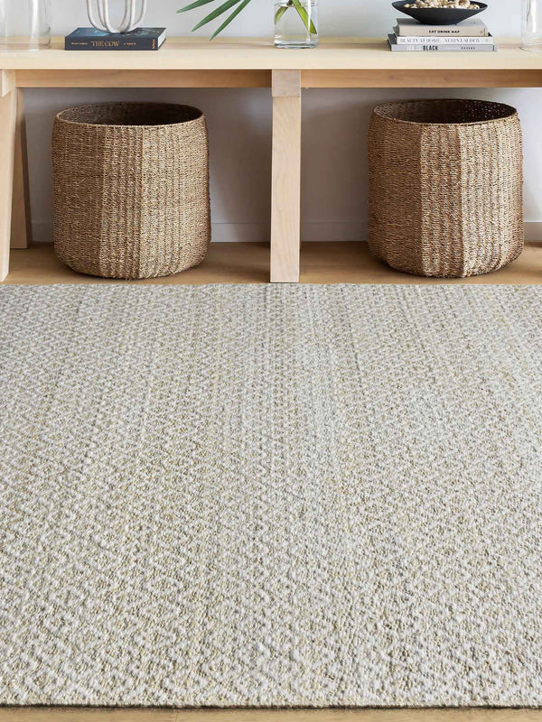 COLEBROOK RUG - JUTE/ WOOL