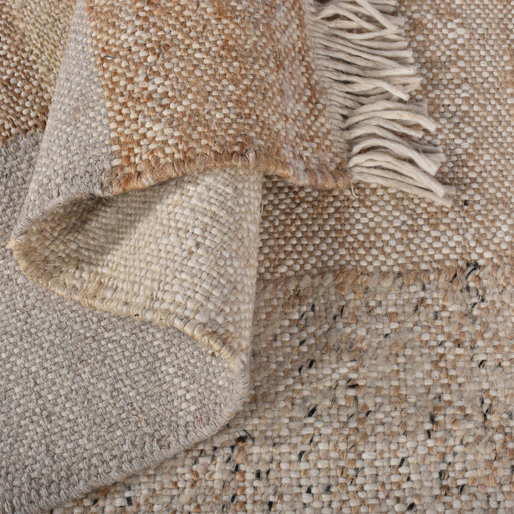 COLISON RUG - JUTE/ WOOL/ PET
