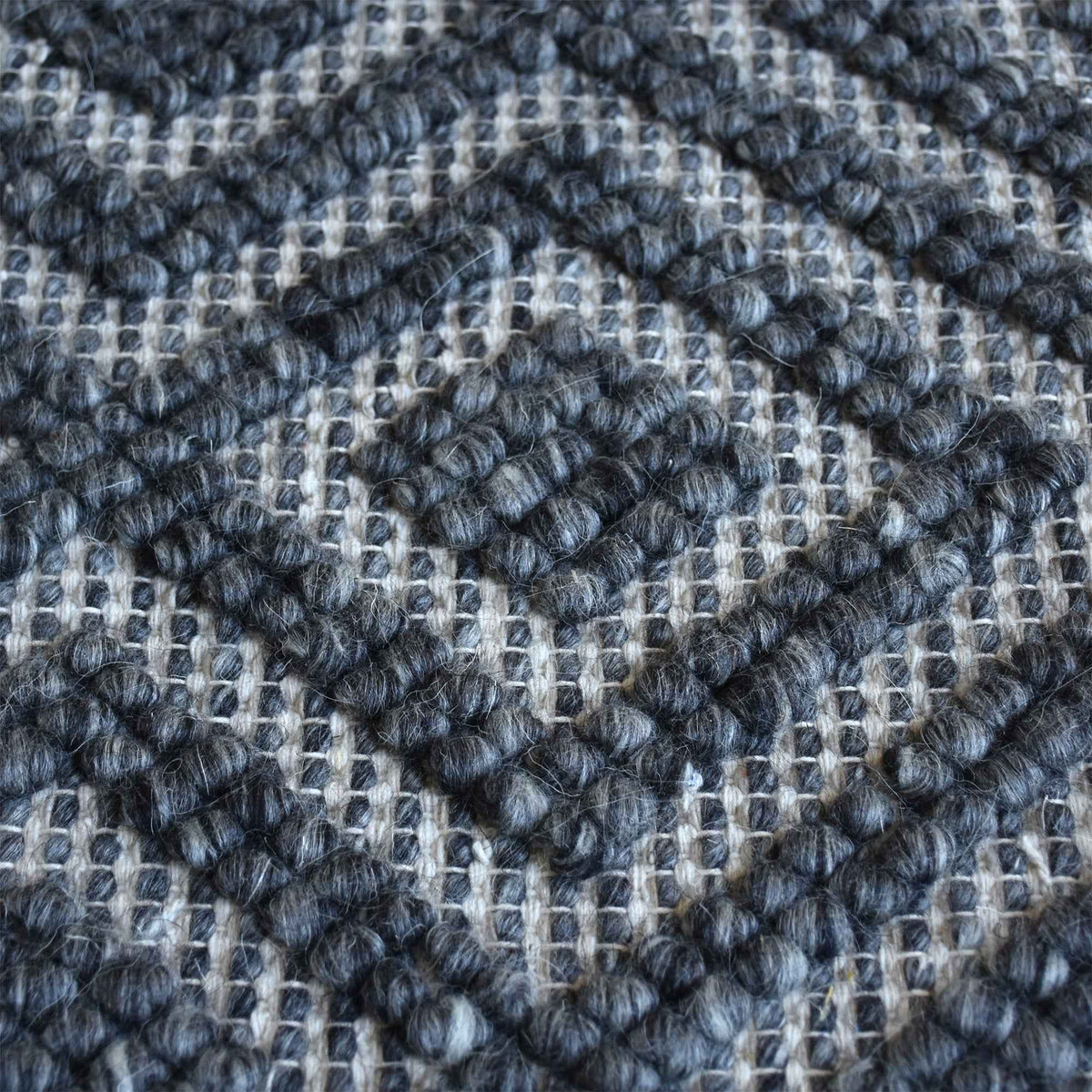 Monolith & Heart Conon Hand-Woven Wool & Viscose Rug, Multiple Colours