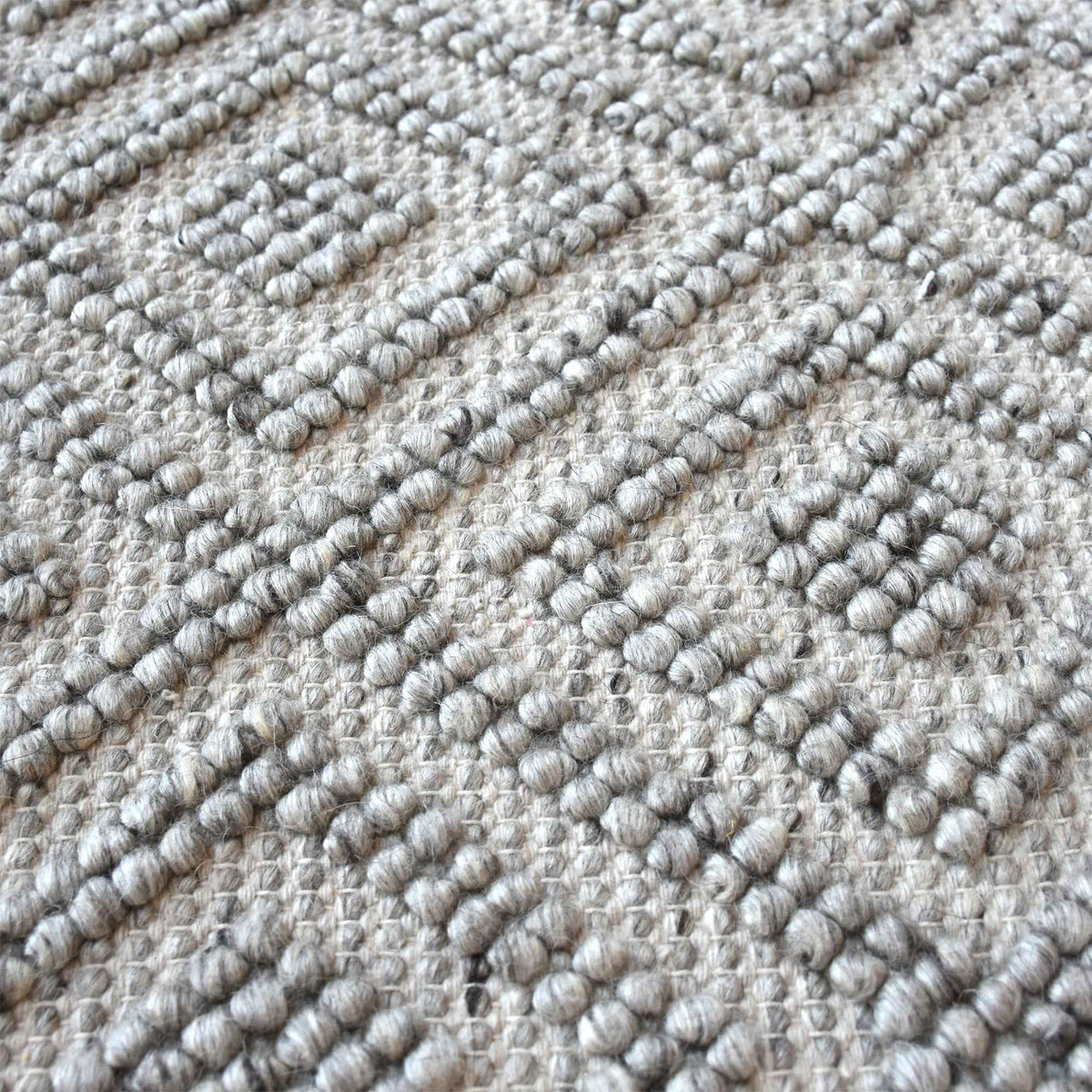 Monolith & Heart Conon Hand-Woven Wool & Viscose Rug, Multiple Colours