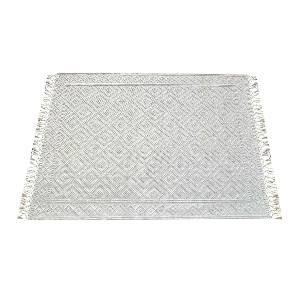 Monolith & Heart Conon Hand-Woven Wool & Viscose Rug, Multiple Colours