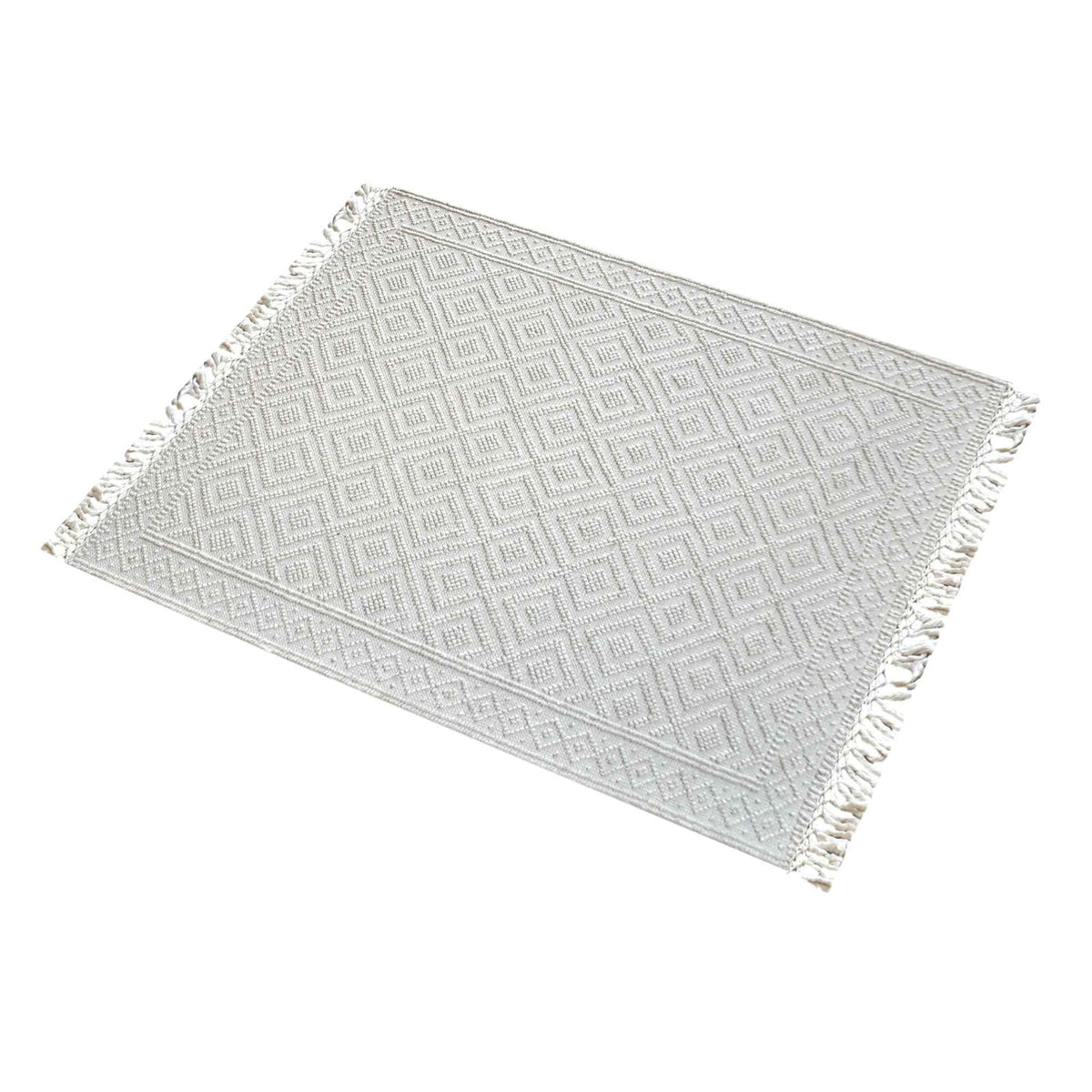 Monolith & Heart Conon Hand-Woven Wool & Viscose Rug, Multiple Colours
