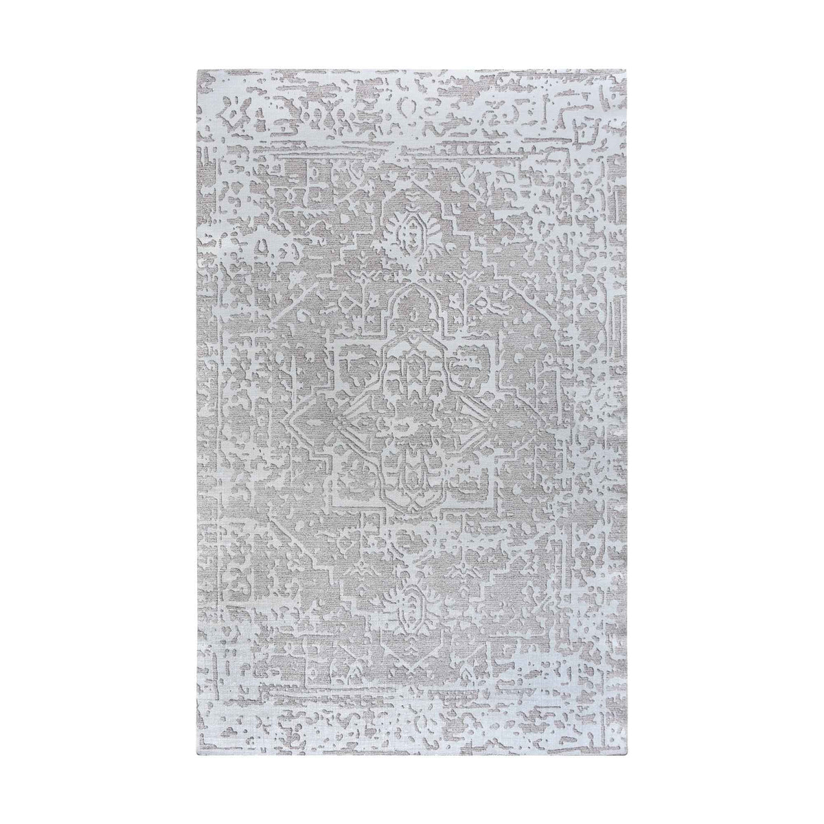 Monolith & Heart Conte Hand-Woven Recycled PET Rug, Beige