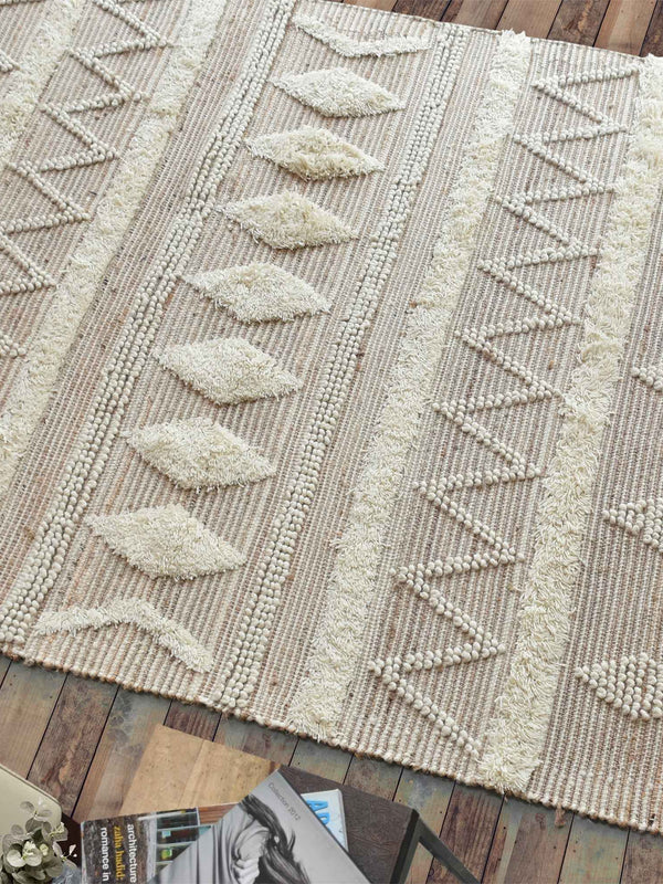 COPLIN RUG - HEMP/ WOOL