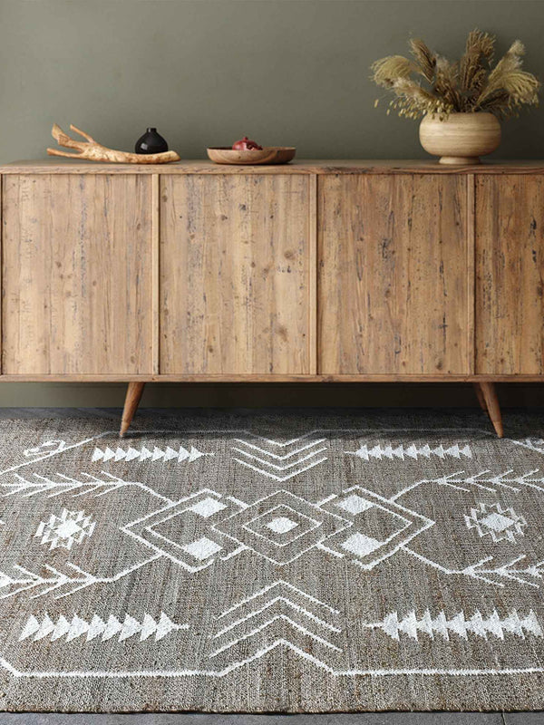 CURRAW RUG -  HEMP/ WOOL