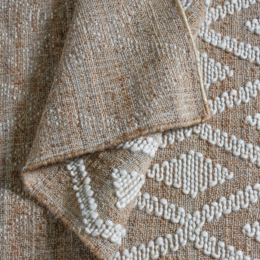 Area Rug, Bedroom Rug, Living Room Rug, Living Area Rug, Indian Rug, Office Carpet, Office Rug, Shop Rug Online, Jute, Wool, Natural, Natural White, Punja, Flat Weave, geometric