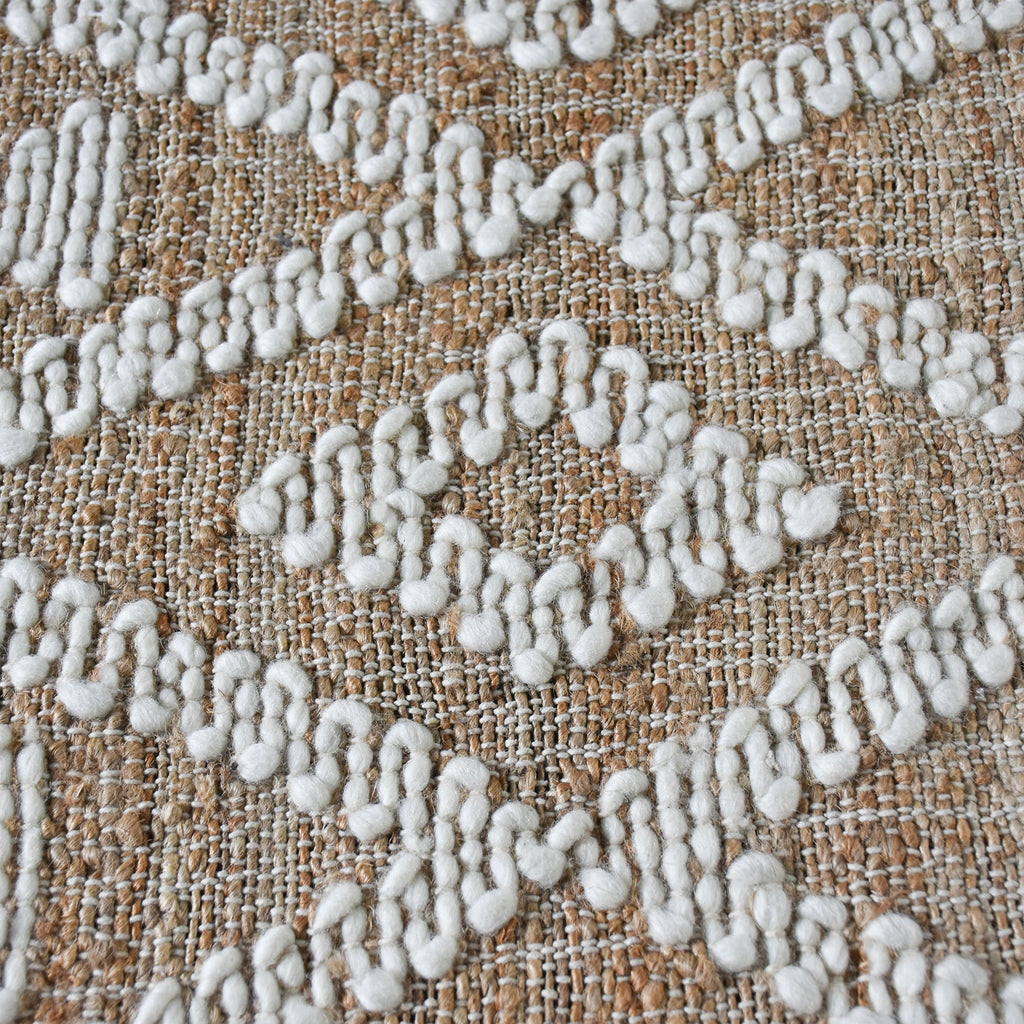 Area Rug, Bedroom Rug, Living Room Rug, Living Area Rug, Indian Rug, Office Carpet, Office Rug, Shop Rug Online, Jute, Wool, Natural, Natural White, Punja, Flat Weave, geometric