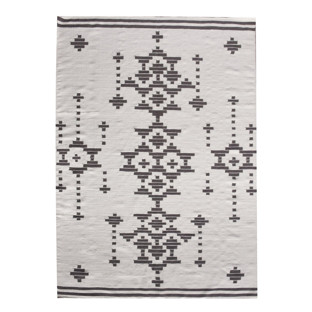 Area Rug, Bedroom Rug, Living Room Rug, Living Area Rug, Indian Rug, Office Carpet, Office Rug, Shop Rug Online, Nz Wool, Natural White, Grey, Punja, Flat Weave, geometric