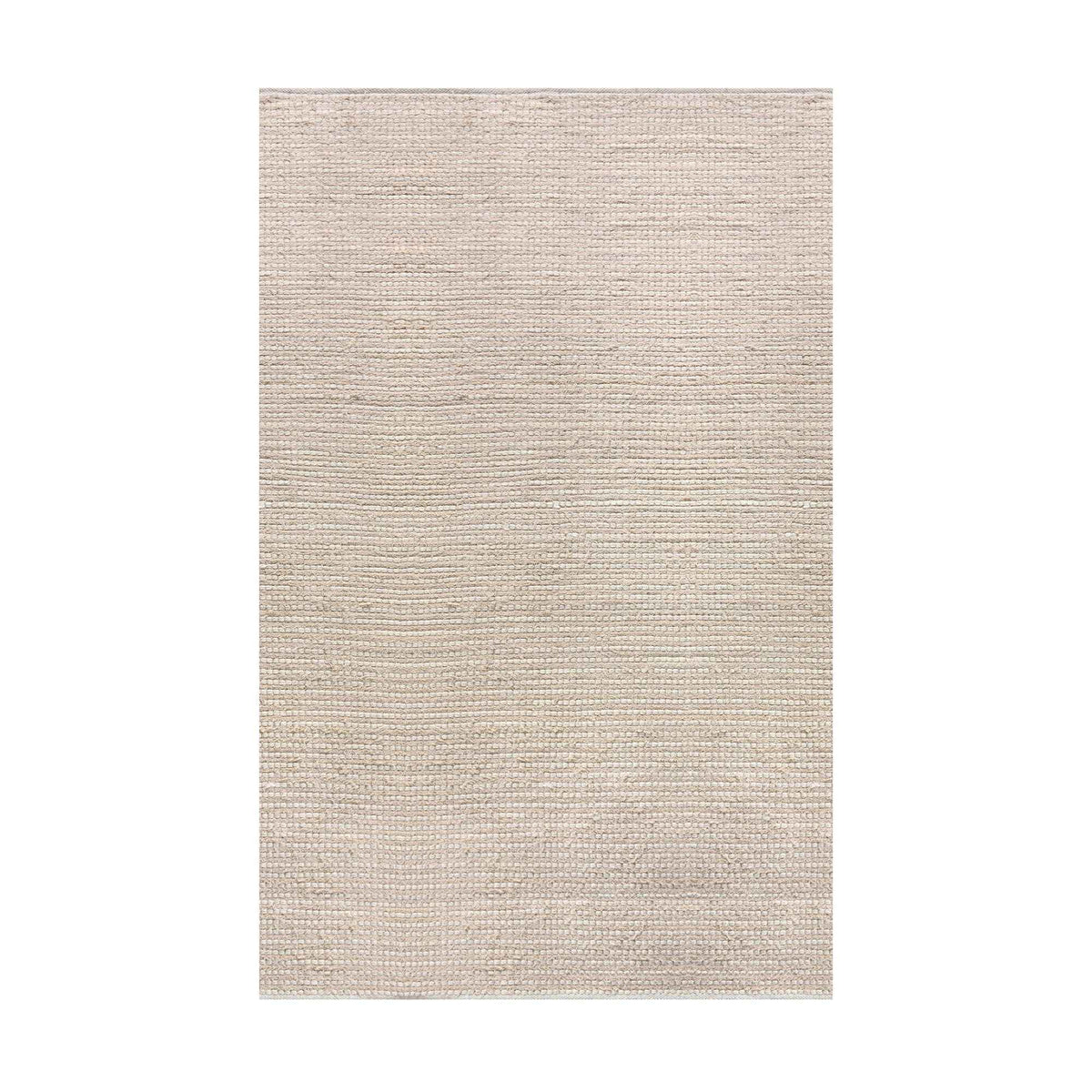 Monolith & Heart Drysdale Hand-Woven Wool & Cotton Salvage Rug, Ivory