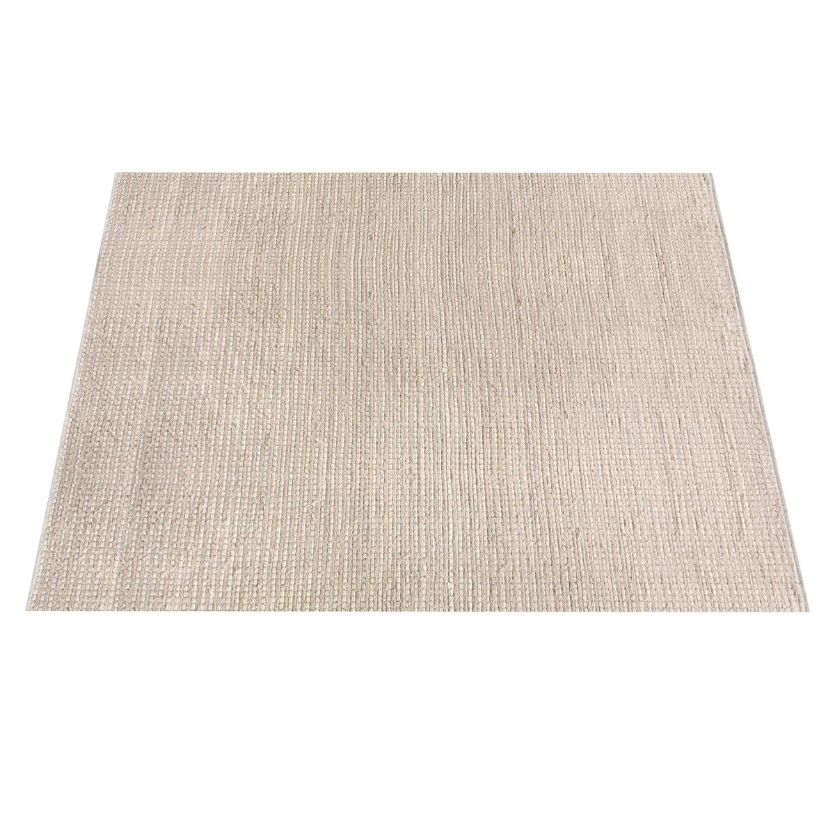 Monolith & Heart Drysdale Hand-Woven Wool & Cotton Salvage Rug, Ivory